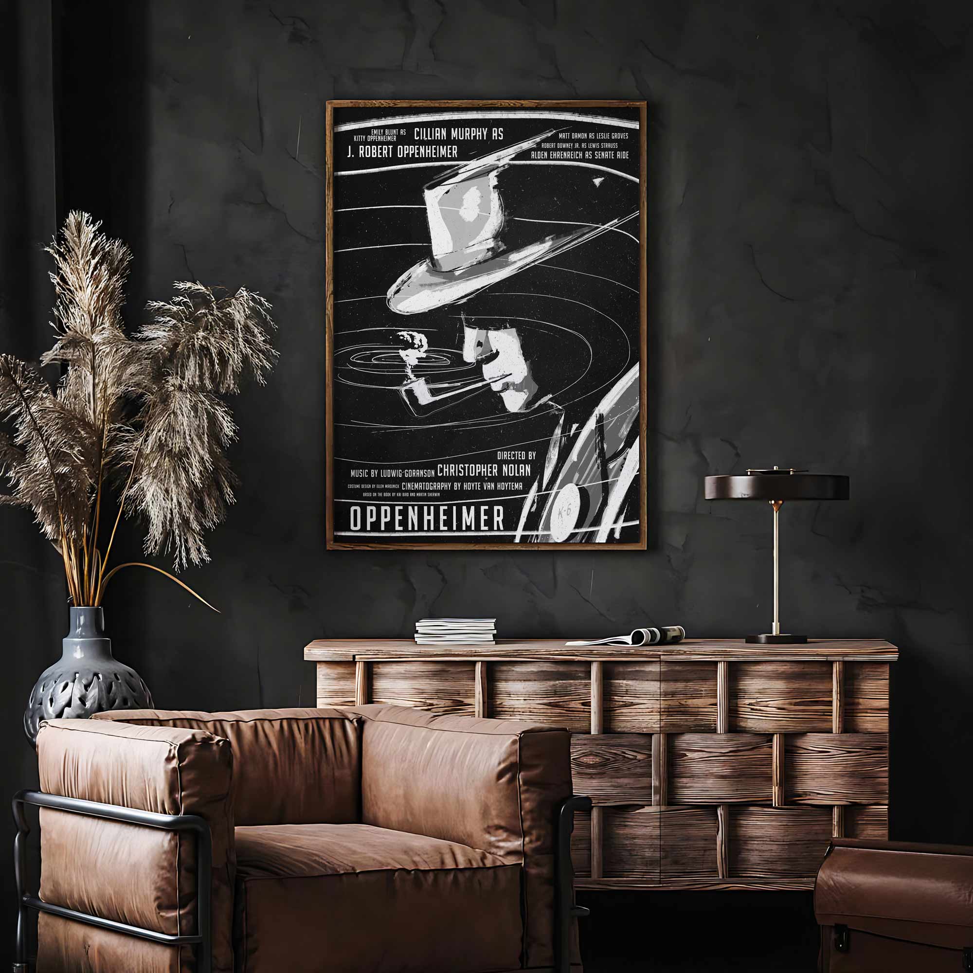 Plakat filmowy 'Oppenheimer'