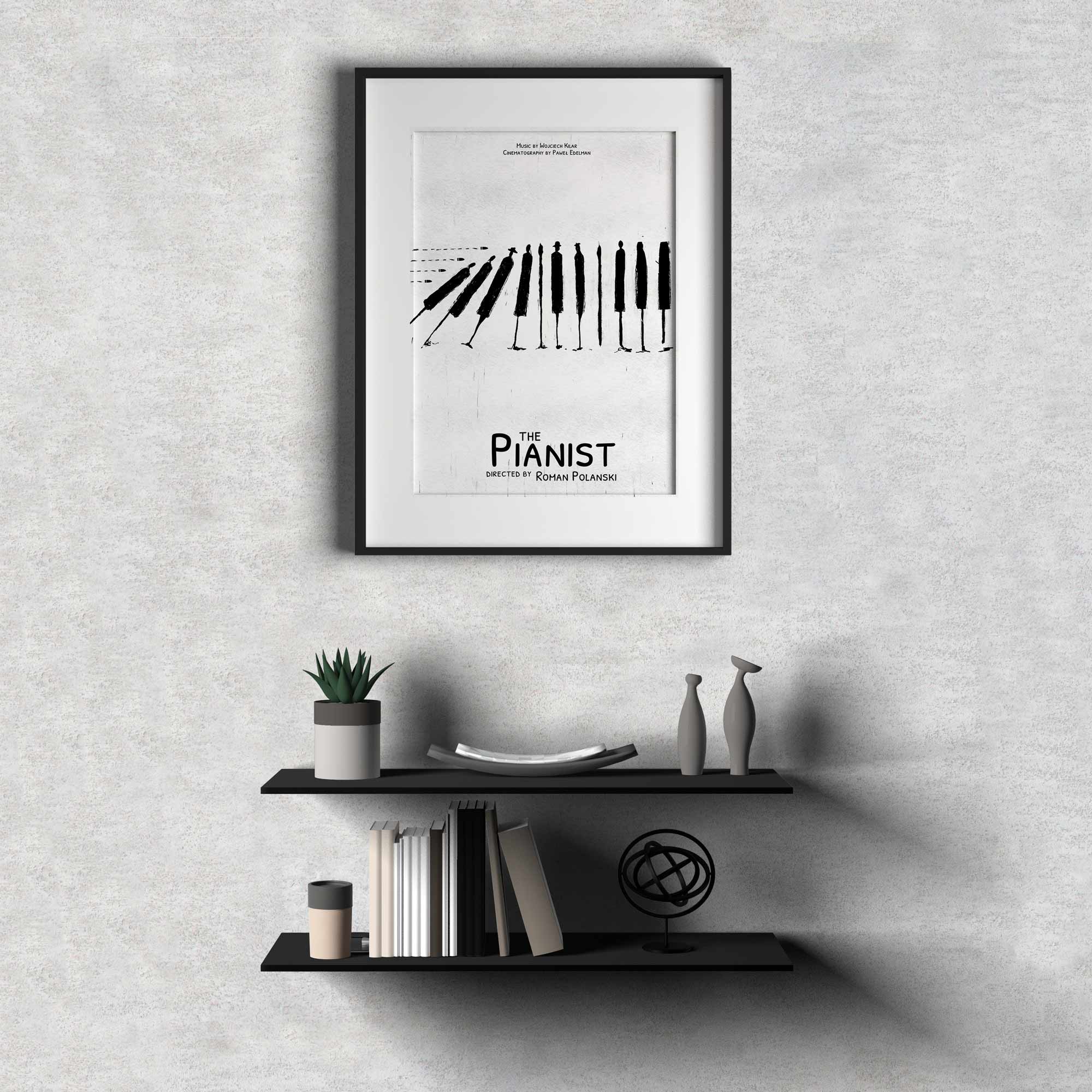 Plakat filmowy 'Pianista'
