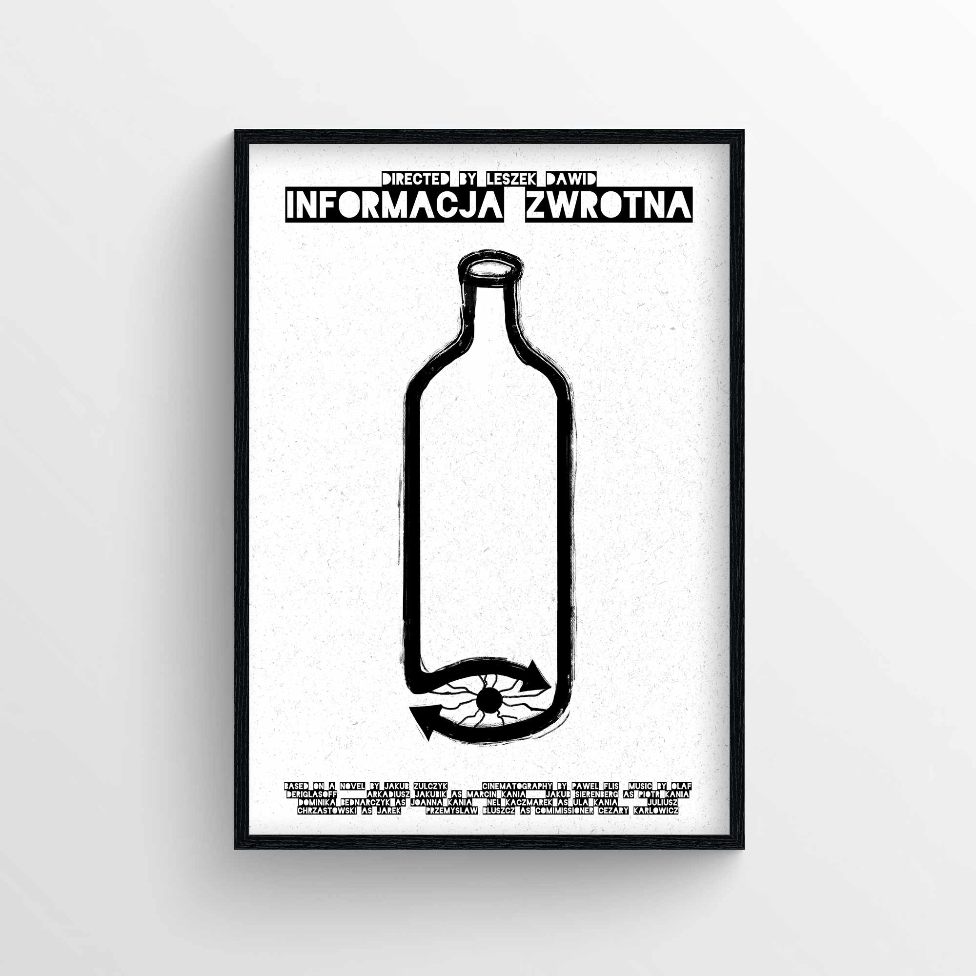 Plakat filmowy 'Informacja zwrotna'