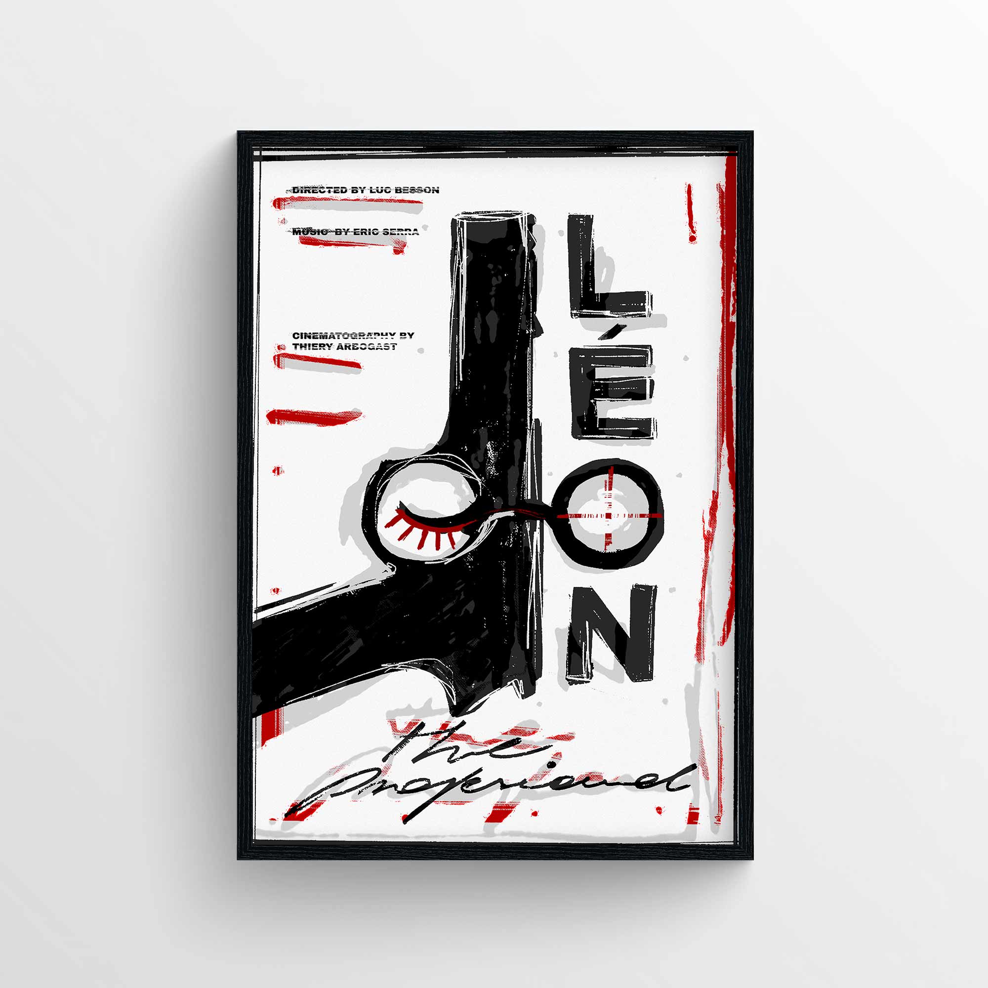 Plakat filmowy 'Leon Zawodowiec'