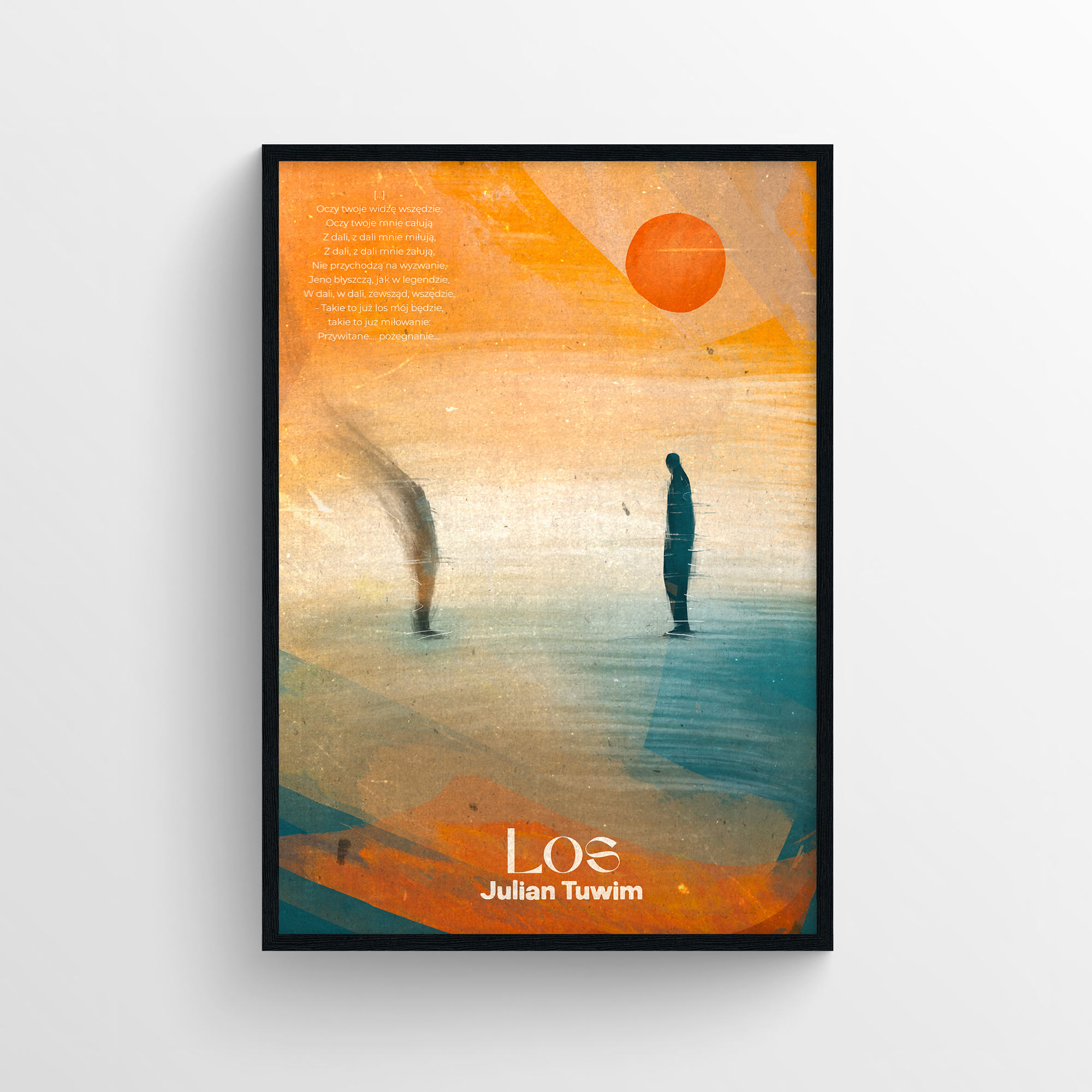 Plakat poezyjny 'Los'