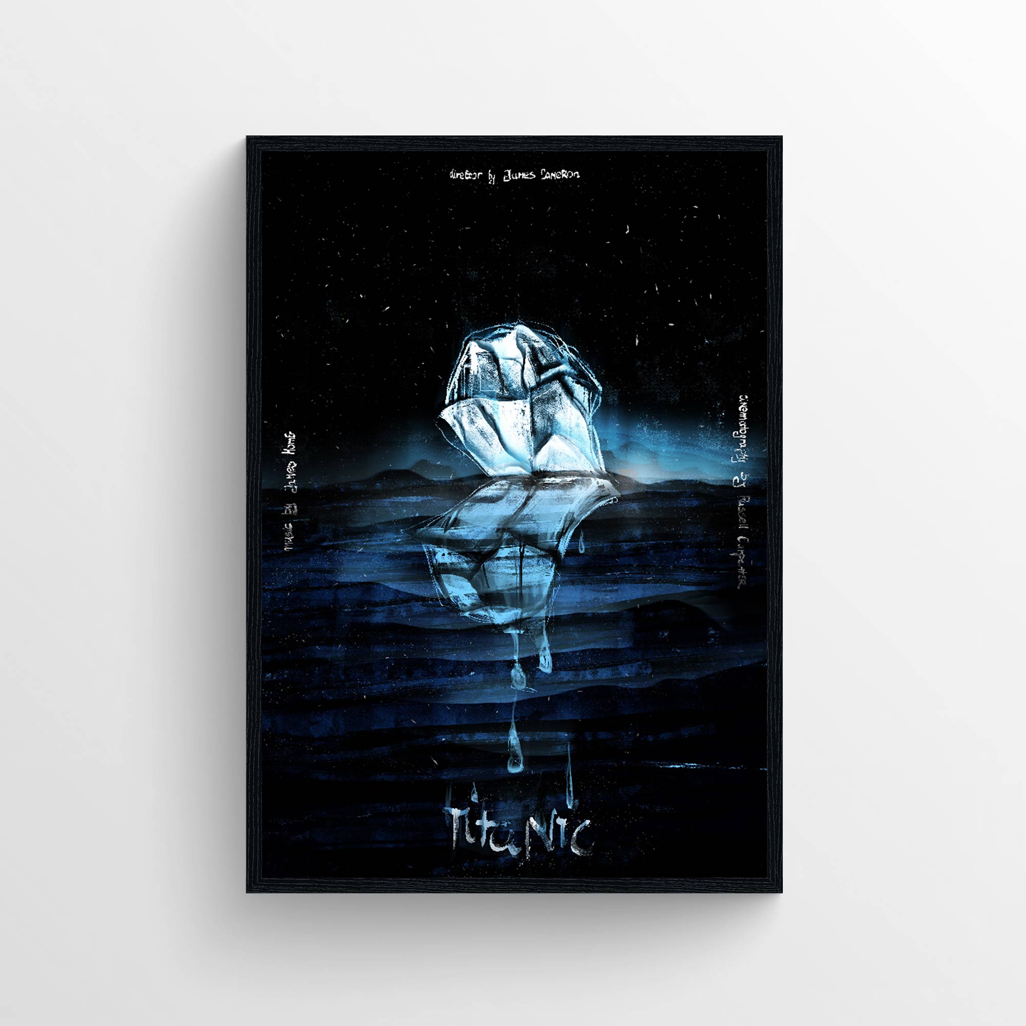 Plakat filmowy 'Titanic'